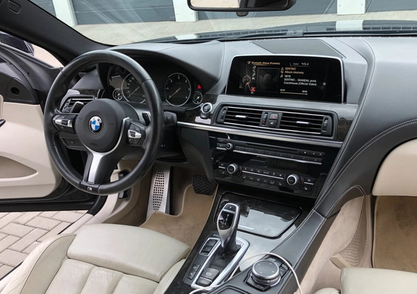 BMW Seria 6 cena 99900 przebieg: 315215, rok produkcji 2015 z Radomsko małe 232